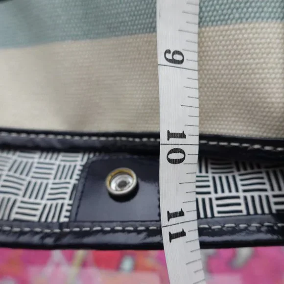 Lands' End Multicolor Striped Tote Bag - Picture 12 of 16